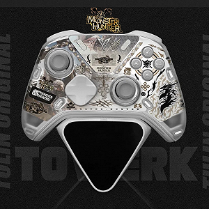Наклейки Monster Hunter для геймпада FlyDigi APEX 5 - Фото 1