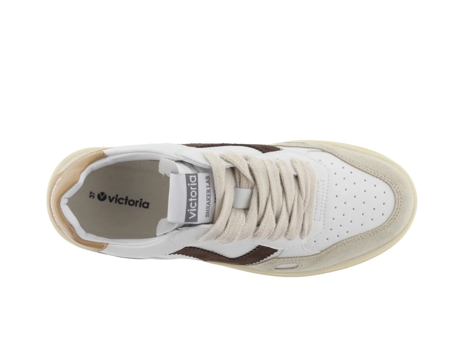 Кеды Victoria Seul Экокожа и цветная и разделенная кожа в контрастных деталях 1257101, фото №4