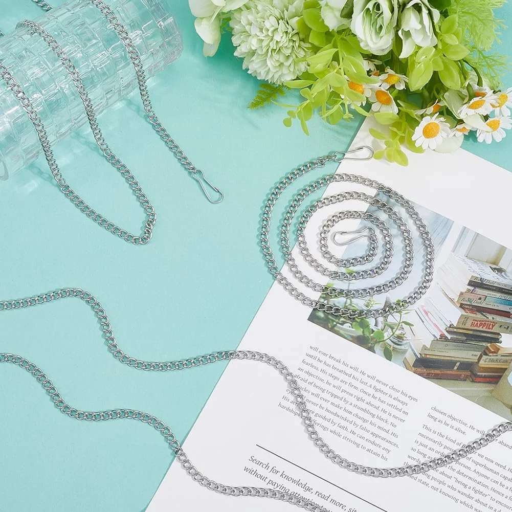 Набор цепочек для подвешивания Beebeecraft 4 шт. 100 см нержавеющая сталь 201, фото №3