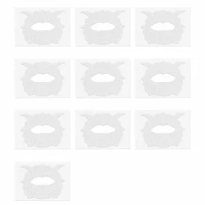 Мультяшные полоски Мягкие и удобные для уменьшения храпа для взрослых и детей, 10 штук в упаковке. - Фото 1