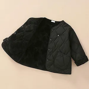 Детская Зимняя Куртка Пальто Легкие Пуховики Повседневные Ветровки Переходная Куртка Легкая Однотонная Зимняя Куртка Модная Детская Куртка Термические Лацканы Зимняя Лыжная Куртка Ветрозащитная synthetic.ua - Фото 1