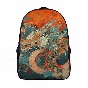 Рюкзак DPEOANEBN Dragon 3D, дитячий, великий, 40x28x16 см - Фото 1