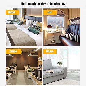 Спальний мішок MYVVKIA Outdoor -30℃/-24F Hydrophobic Goose Down з компресійним чохлом - ультралегкий дизайн synthetic.ua - Фото 1