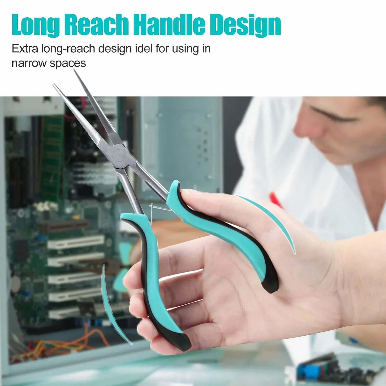 Набор мини плоскогубцев SPEEDWOX 5 штук, включая плоскогубцы с плоским носом, плоскогубцы с изогнутым длинным носом, боковые кусачки, плоскогубцы с длинным носом, торцевые кусачки для рукоделия, ремонта, фото №4 Набор мини плоскогубцев SPEEDWOX 5 штук, включая плоскогубцы с плоским носом, плоскогубцы с изогнутым длинным носом, боковые кусачки, плоскогубцы с длинным носом, торцевые кусачки для рукоделия, ремонта, фото №4