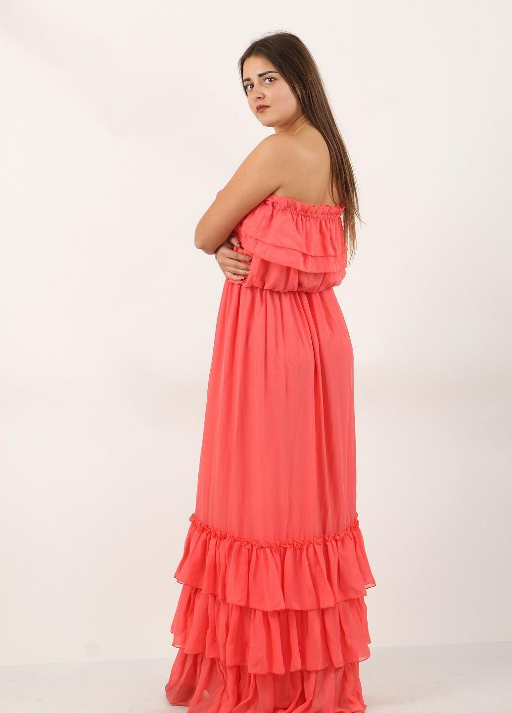 Платье Enna Levoni S Коралловый (ND-926-7-Coral), фото №4