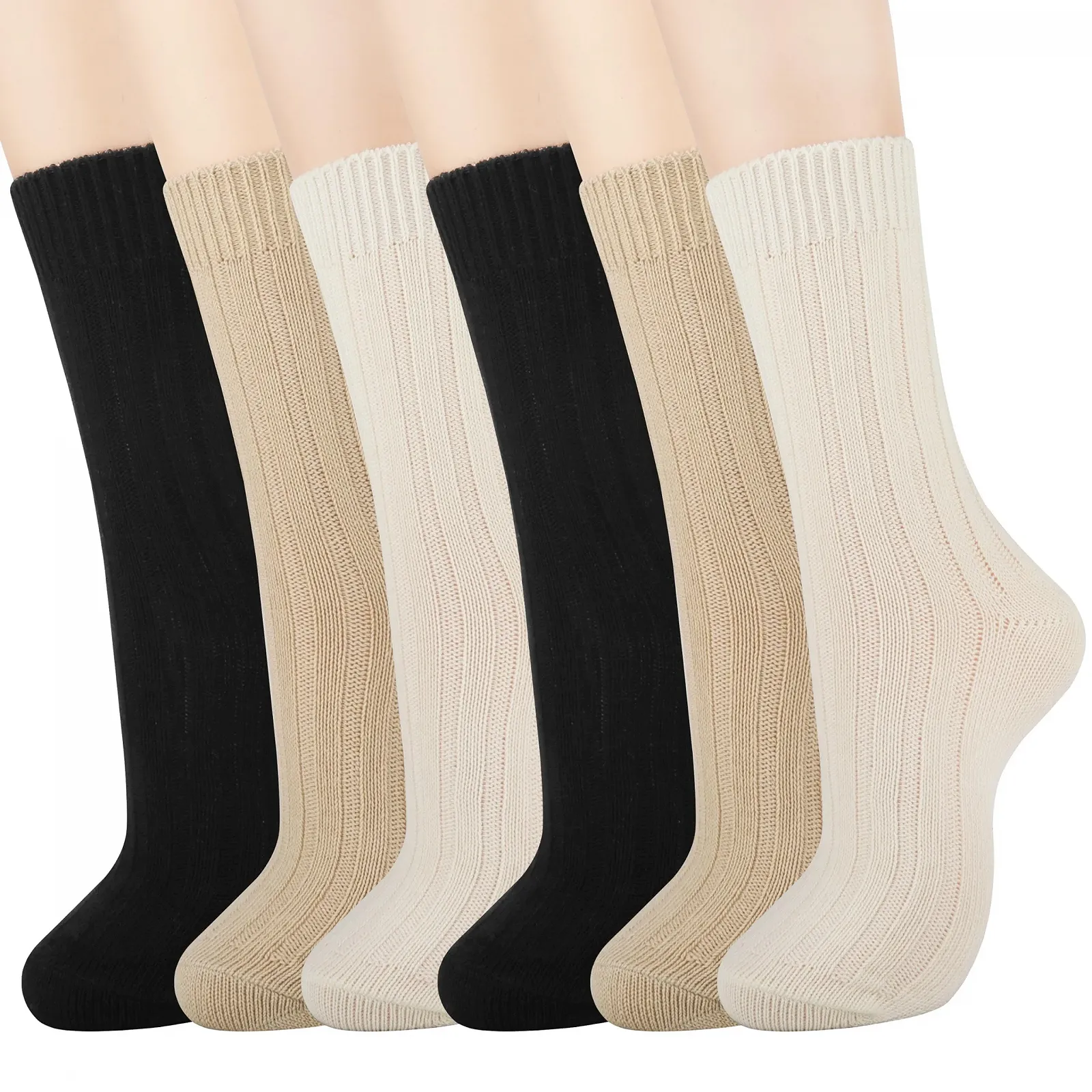 Носки Jeasona шерстяные 5/6 пар Цветные, фото №8