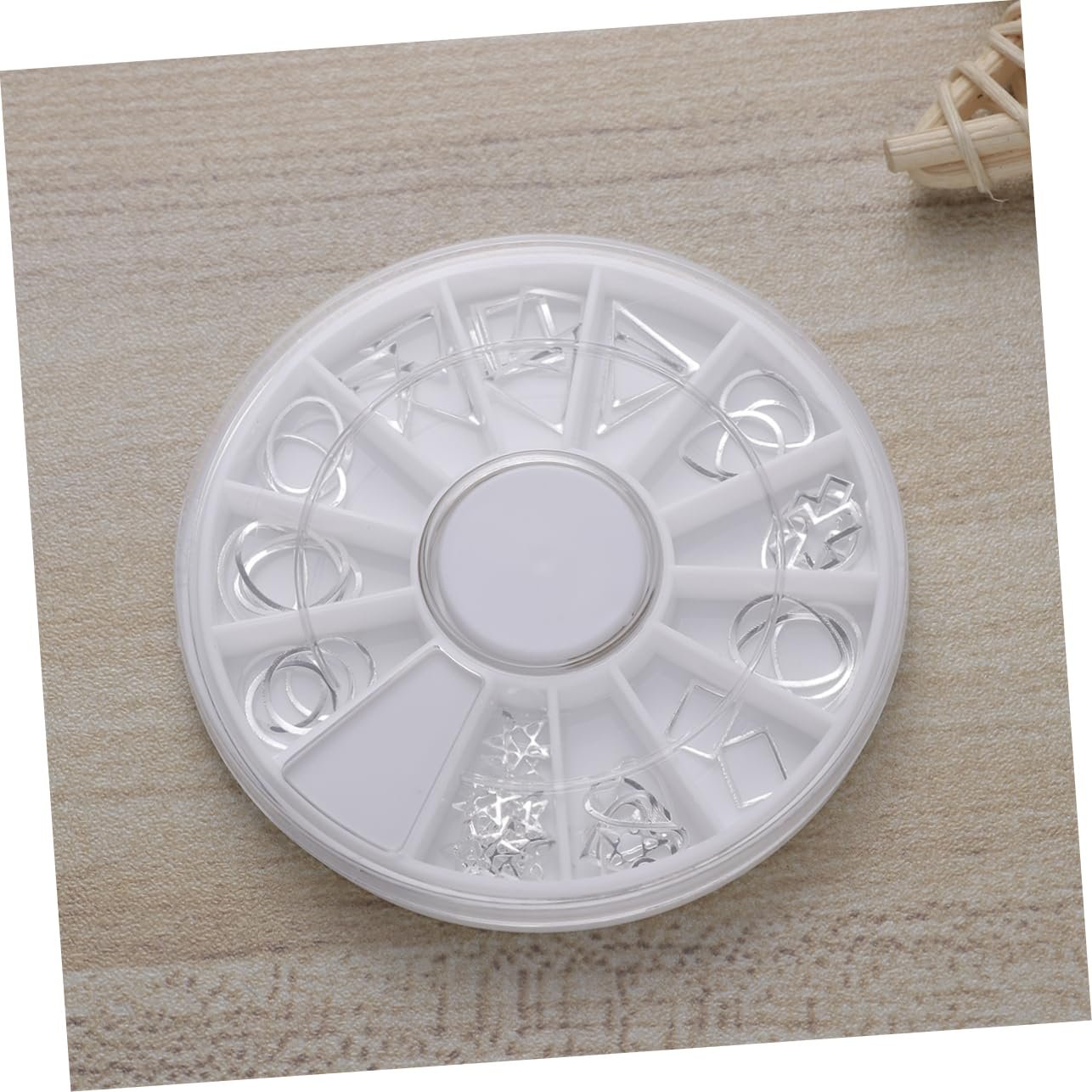 Набір для декорування нігтів (3 шт.) WOONEKY, сріблястий металевий декор, фото №8 Набір для декорування нігтів (3 шт.) WOONEKY, сріблястий металевий декор, фото №8