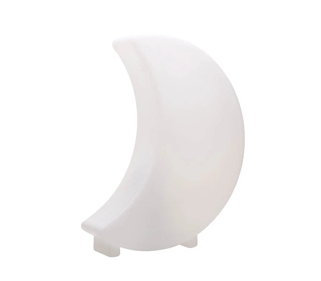 Настільна лампа 8 seasons Design Shining Moon LED Moon 40 см 15 кольорів Біла, фото №1