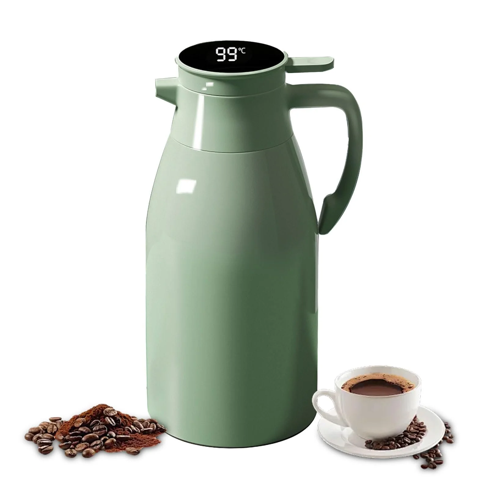 Термос-кавник 2L 6-шаровий Ізольований, фото №1