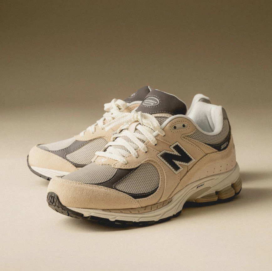 Женские кроссовки New Balance M2002 Beige/Grey M2002RFA, фото №1