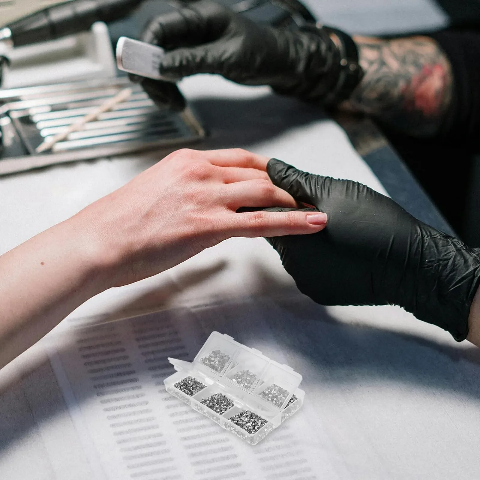 Набор страз для ногтей с ручкой, Плоская задняя часть, 3D стразы для ногтей, Мини стразы для ногтей, Блестящие кристаллы для ногтей, Украшения для ногтей для шарма ногтей, фото №5 Набор страз для ногтей с ручкой, Плоская задняя часть, 3D стразы для ногтей, Мини стразы для ногтей, Блестящие кристаллы для ногтей, Украшения для ногтей для шарма ногтей, фото №5