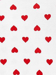 Комплект бавовняних піжам Simple Joys by Carter's Unisex Baby на День Святого Валентина, 3 шт. synthetic.ua - Фото 1