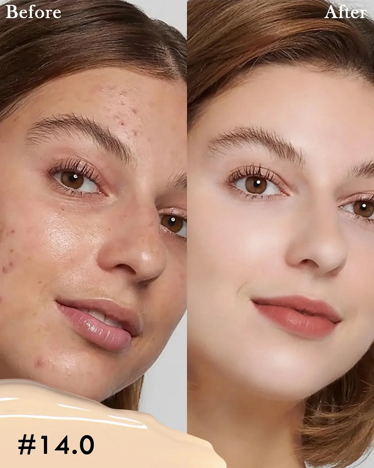 Консилер Жидкий 2шт High Coverage Face Concealer, Под Глаза, Жидкий Макияж, Стойкое Покрытие, Натуральный Финиш, Корректор Цвета - Light W, фото №2