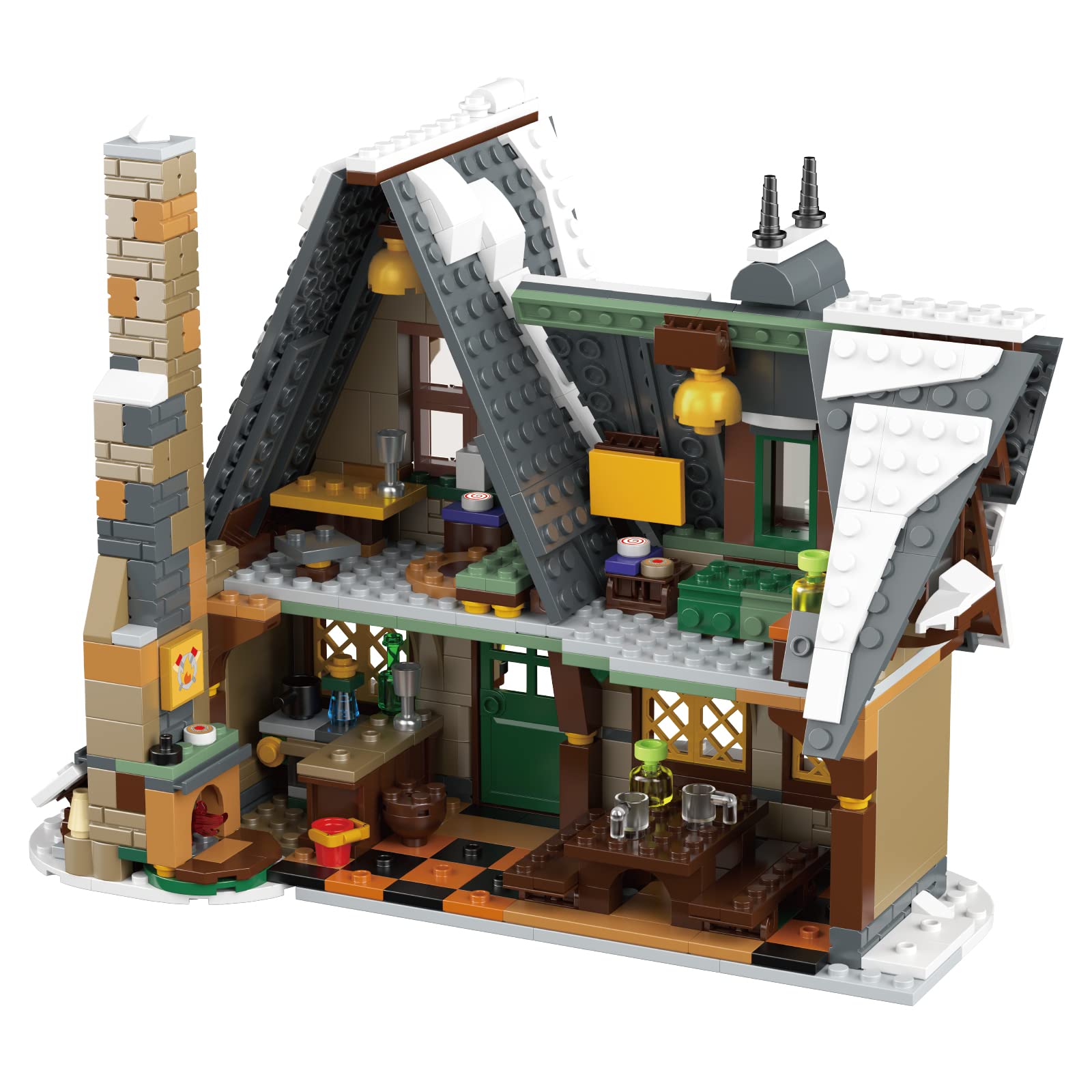 Набір Mould King 16049 Christmas House MOC Clamping 766 деталей, фото №3