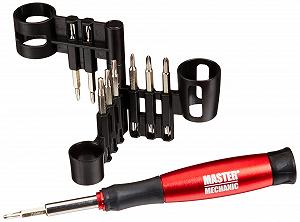 Hangzhou Great Star Here A 69826 Master Mechanic Набор отверток с точными наконечниками 18 в 1 synthetic.ua - Фото 1