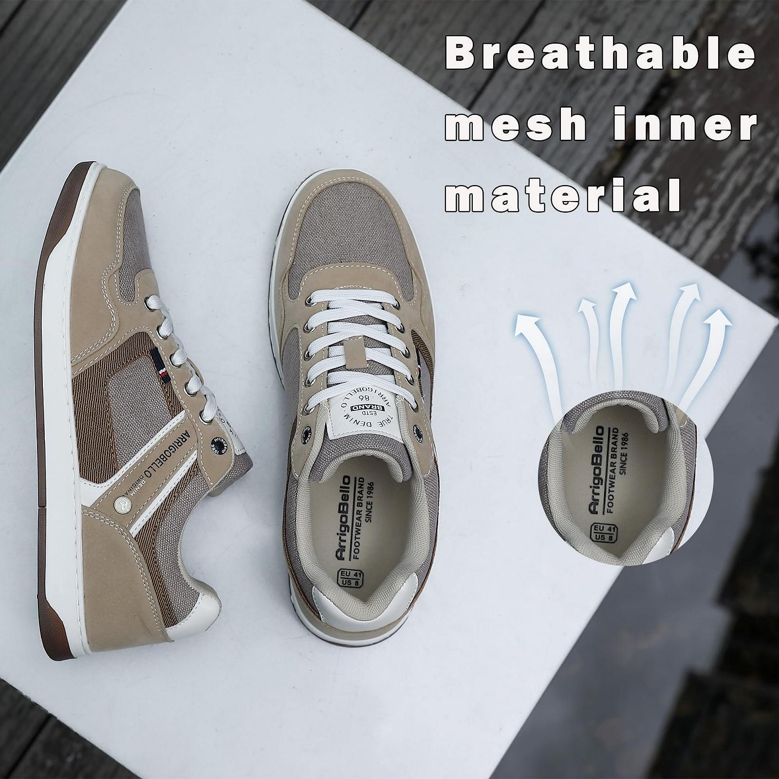 Кросівки ARRIGO BELLO Повсякденні Чоловічі Шкіряні Тренувальні Дихаючі Спортивні Класичні, фото №4