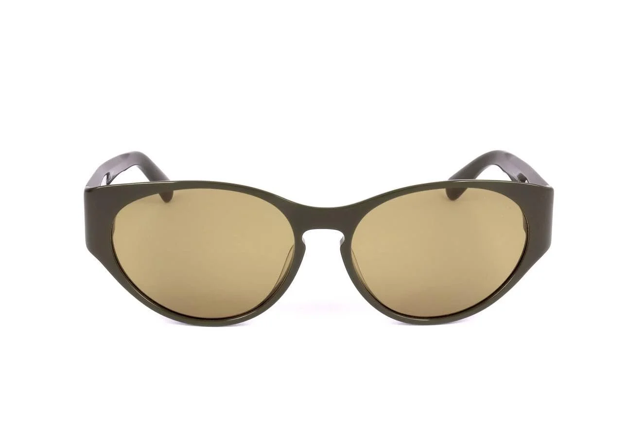 Сонцезахисні окуляри Moncler ML0227 96N Блискучий темно-зелений 57/16 Жіночі, різнокольорові, фото №2