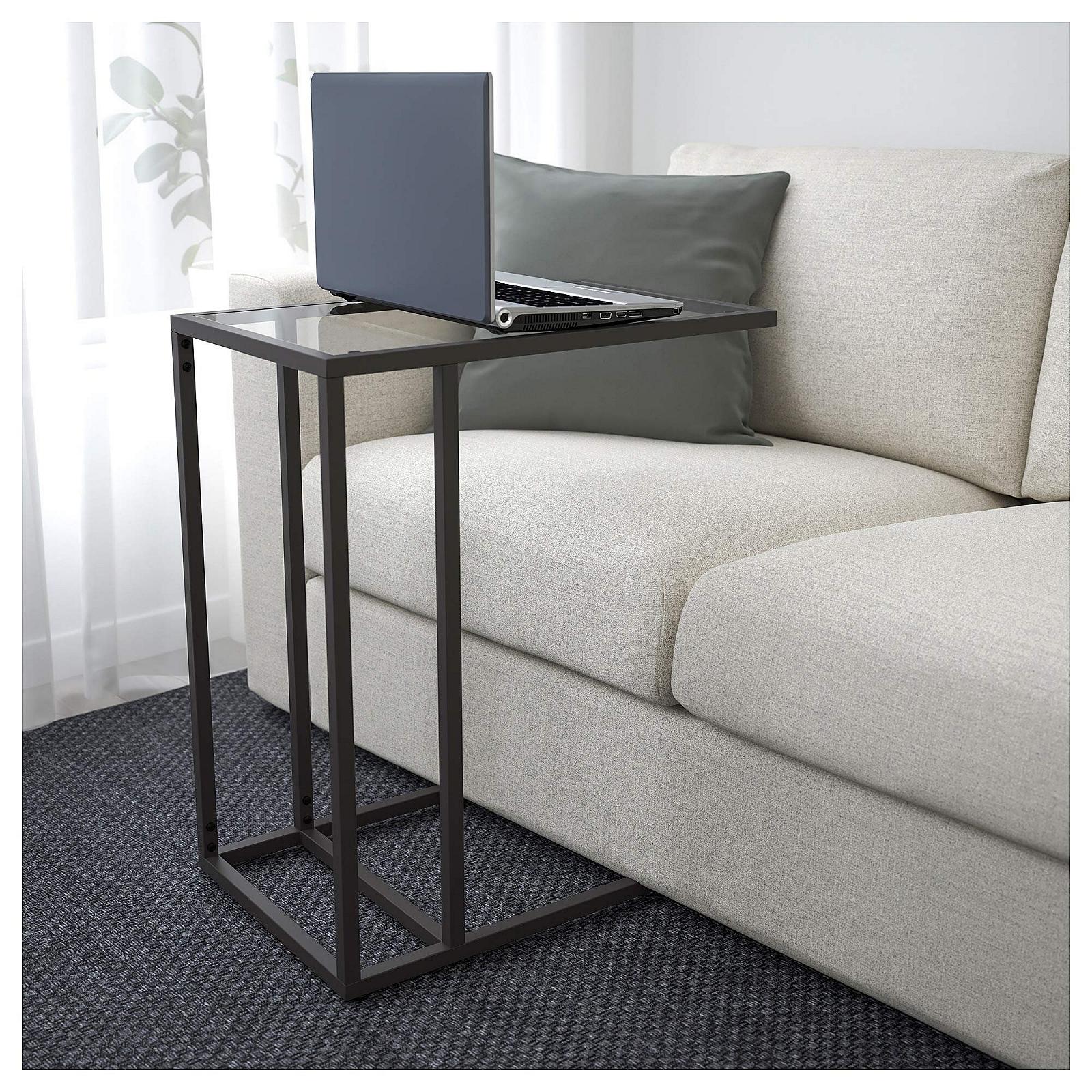 Подставка для ноутбука IKEA Vittsj
Черно-коричневый, Стекло, фото №4