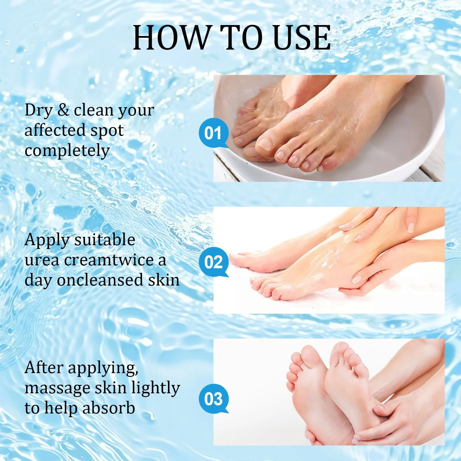 Крем для ног Urea Cream 40% с гиалуроновой кислотой и маслом чайного дерева, 150 мл, фото №7