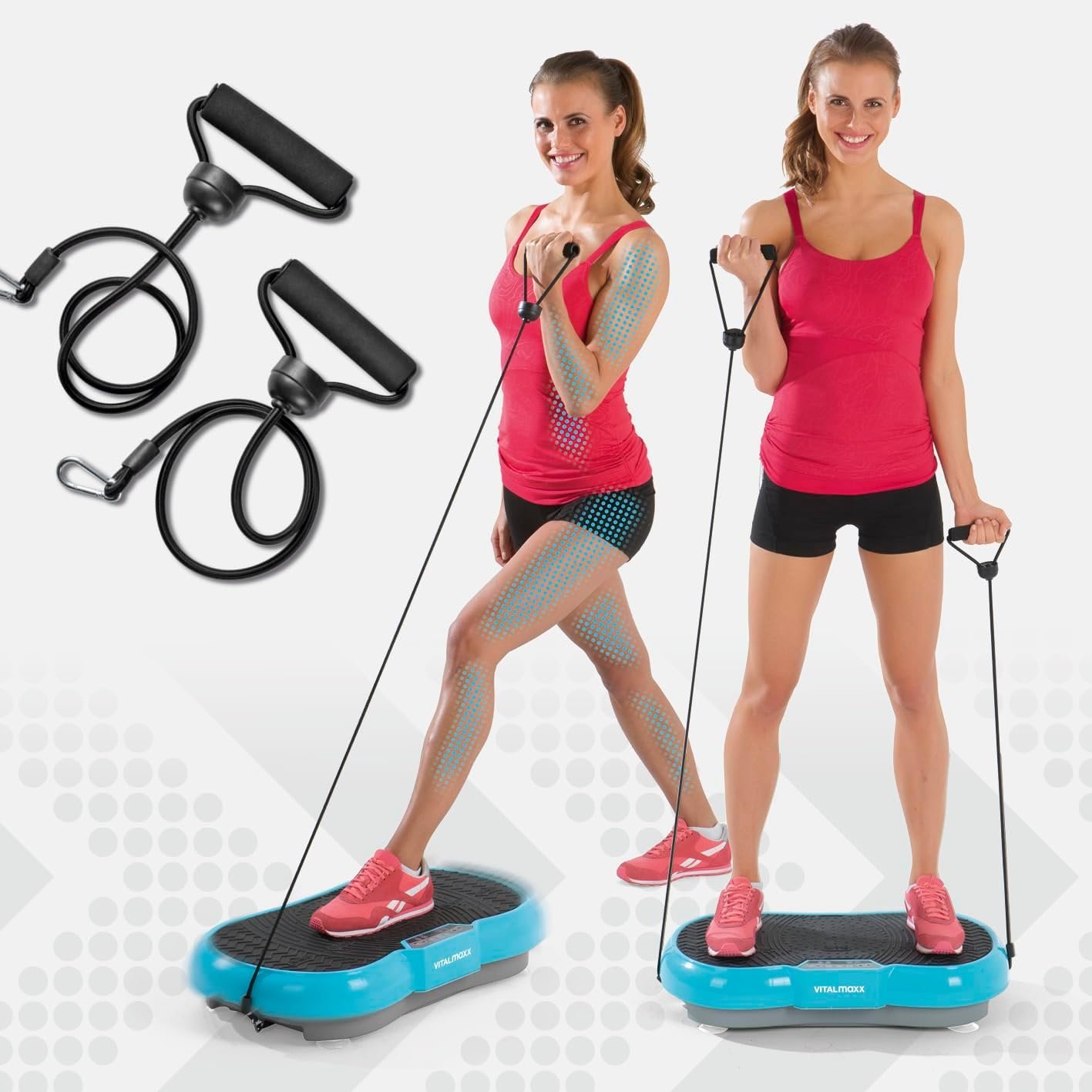 Вибрационная платформа Vitalmaxx 200V Синий, фото №5