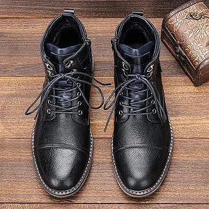 Чоловічі черевики Harssidanzar KM301EU ціна на synthetic.ua - Фото 1 Чоловічі черевики Harssidanzar KM301EU synthetic.ua - Фото 1