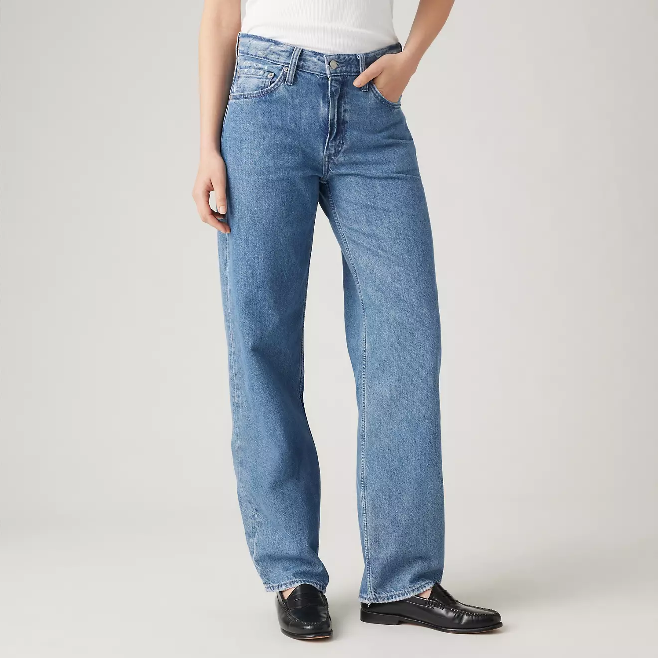 Жіночі джинси Levis - Wellthread Baggy Dad Pale Bloom - Womens - 25 32, фото №2