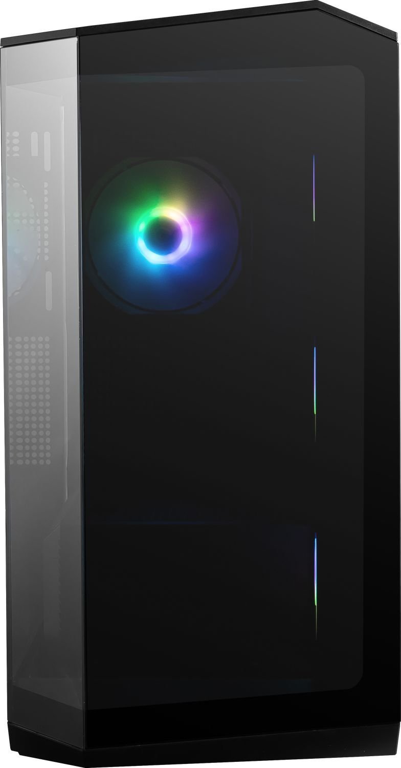 Корпус MSI MAG PANO M100R PZ / Micro-ATX / без БЖ / 4x120mm ARGB / Project Zero support / USB-C 3.2 Gen 2x2 / Black, фото №4