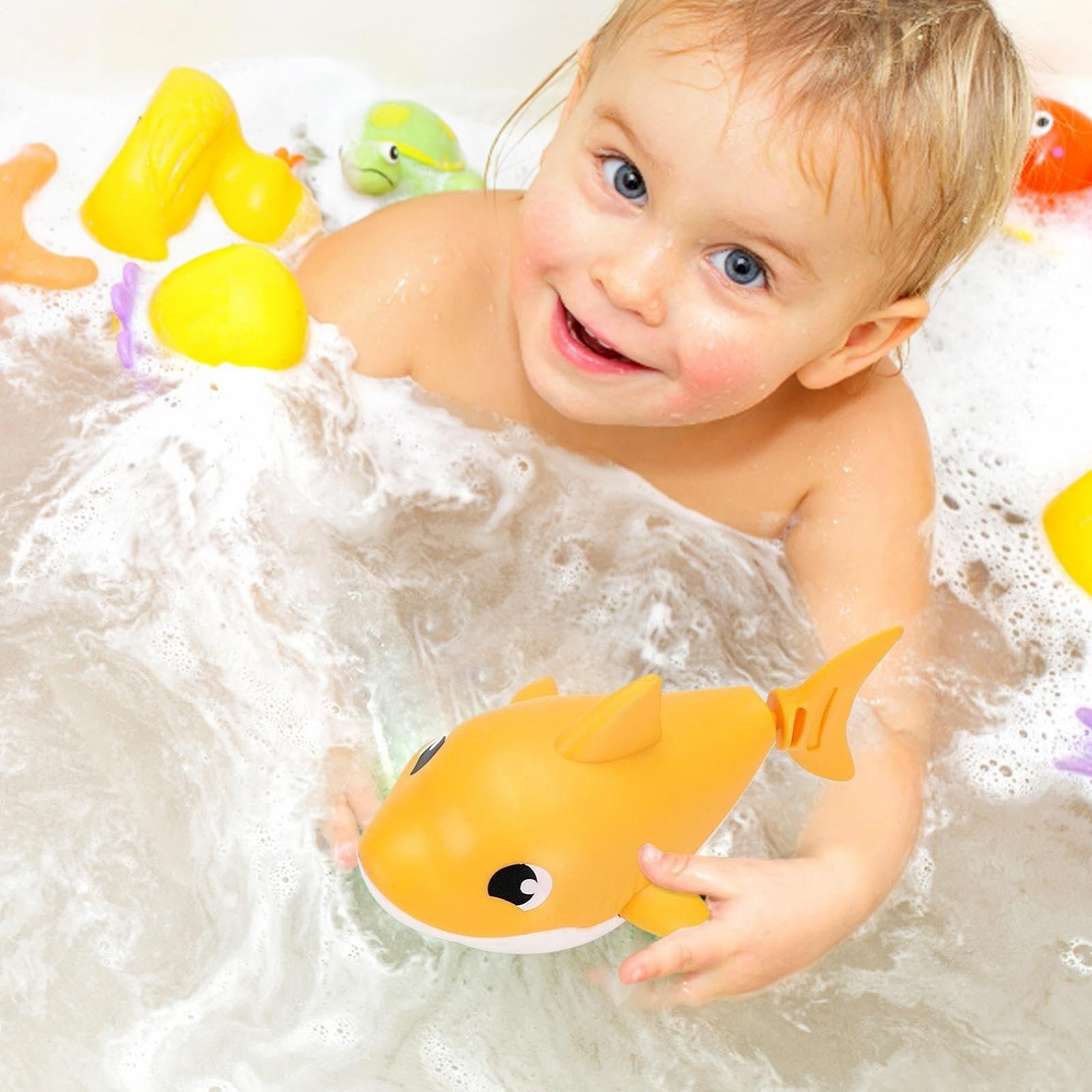 Іграшка для ванни Акула з заводним механізмом, фото №3