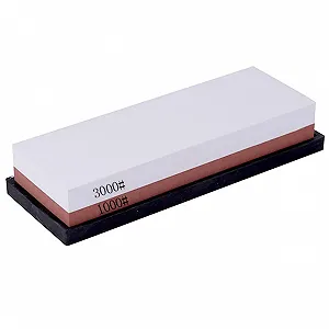 Точило для ножів HOMSFOU двостороння зносостійка з білого корунду - Фото 1