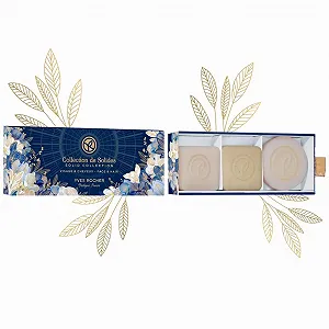 Твердий набір косметики для обличчя та волосся Yves Rocher Green Heroes: шампунь, скраб та засіб для вмивання - Фото 1