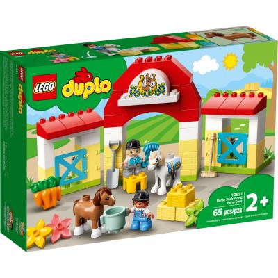 Конструктор LEGO Duplo Конюшня и уход за пони 10951, фото №1