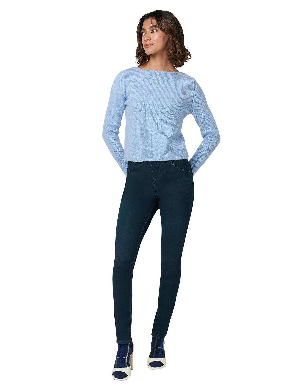 Леггинсы HUE Ultra Soft Denim с высокой посадкой, женские, фото №6