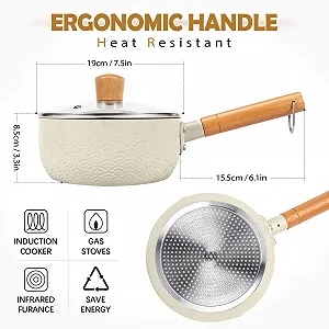 Каструля BUNDLEPRO 2.0 л, бежева ціна на synthetic.ua - Фото 1 Каструля BUNDLEPRO 2.0 л, бежева synthetic.ua - Фото 1