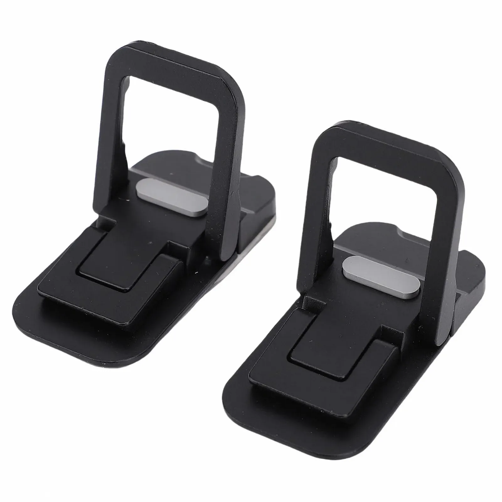 Портативна підставка для ноутбука 2шт, цинковий сплав, регульована, ергономічна, охолоджуюча для клавіатури та планшетів, фото №1