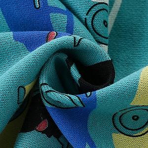 Джемпер для мальчиков с принтом машинки Generisch, детский, с длинными рукавами, хлопковая смесь, свитшот для осени synthetic.ua - Фото 1