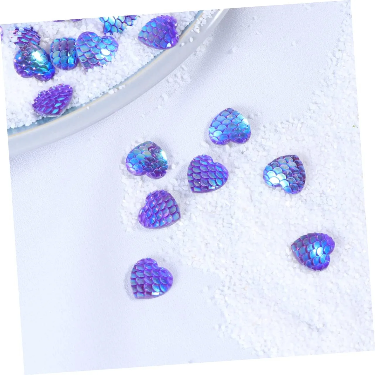 Стразы NUOBESTY Круглые Бриллианты из смолы AB Цвет, 50 шт, фото №6 Стразы NUOBESTY Круглые Бриллианты из смолы AB Цвет, 50 шт, фото №6