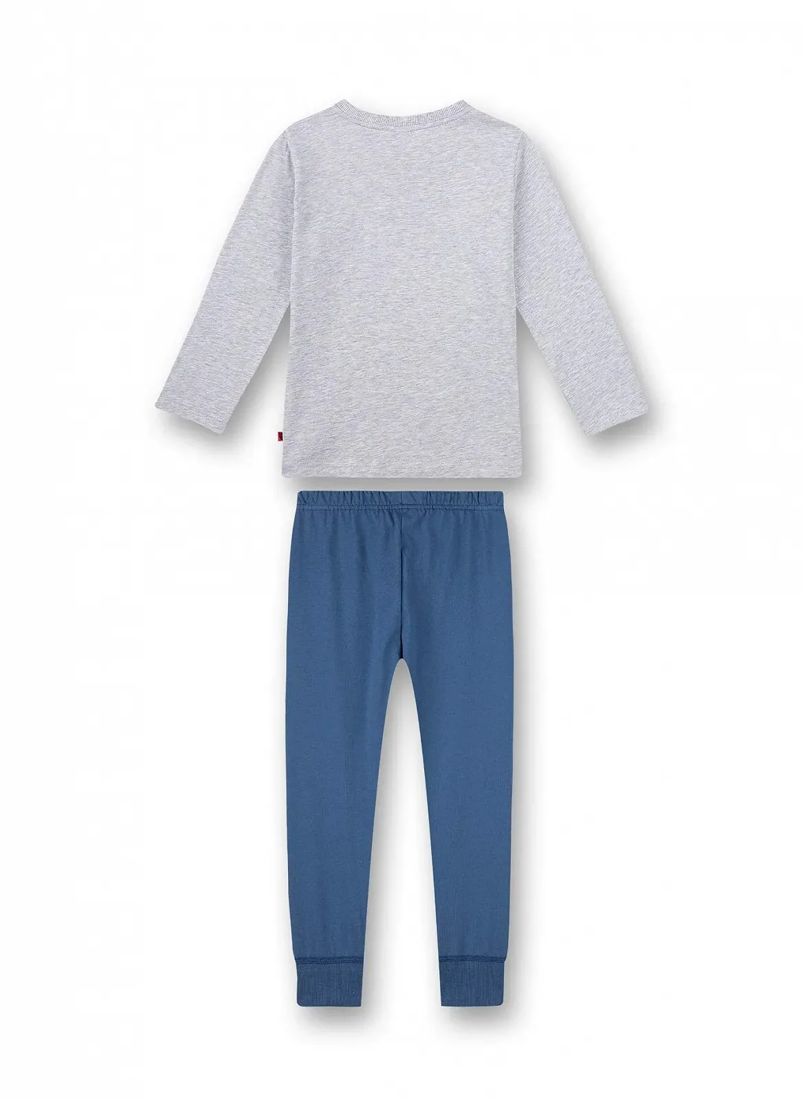Комплект піжамний Sanetta для хлопчиків Довгий Сірий, фото №2