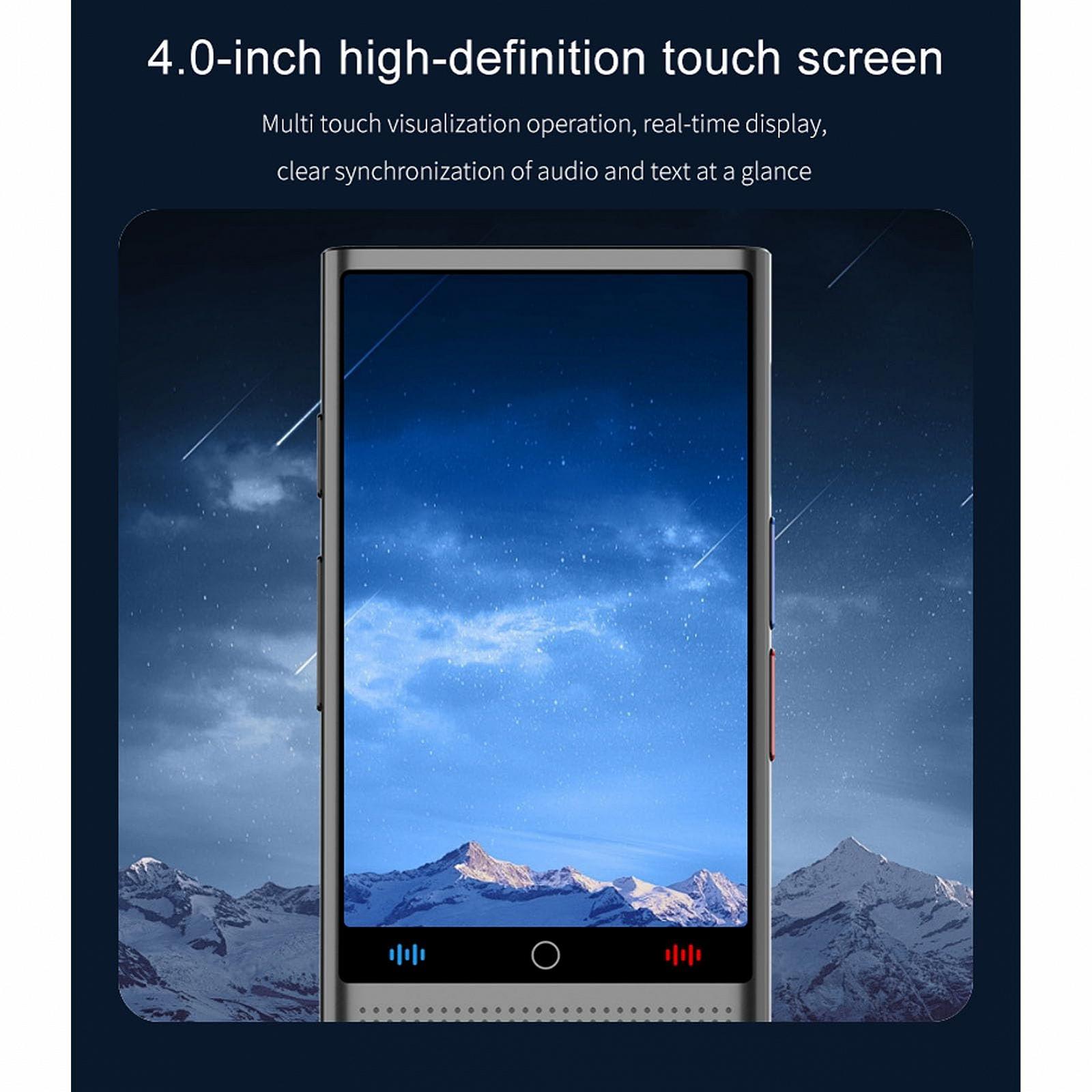 Переводчик языка Sorandy, 1 ГБ + 16 ГБ, 138 языков, оффлайн/онлайн перевод фото языка, устройство для перевода в реальном времени с 4-дюймовым сенсорным экраном, для путешествий, бизнеса, фото №5