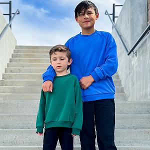 Світшот BIG ELEPHANT для хлопчиків, з круглим вирізом synthetic.ua - Фото 1