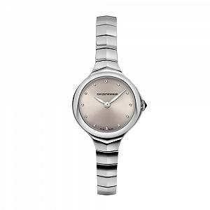 Женские часы Emporio Armani Swiss Сталь, 25мм, стальной браслет 8мм - Фото 1