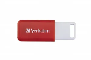 USB-флеш-накопичувач Verbatim DataBar 16GB USB 2.0 Red (Pack of 5) synthetic.ua - Фото 1