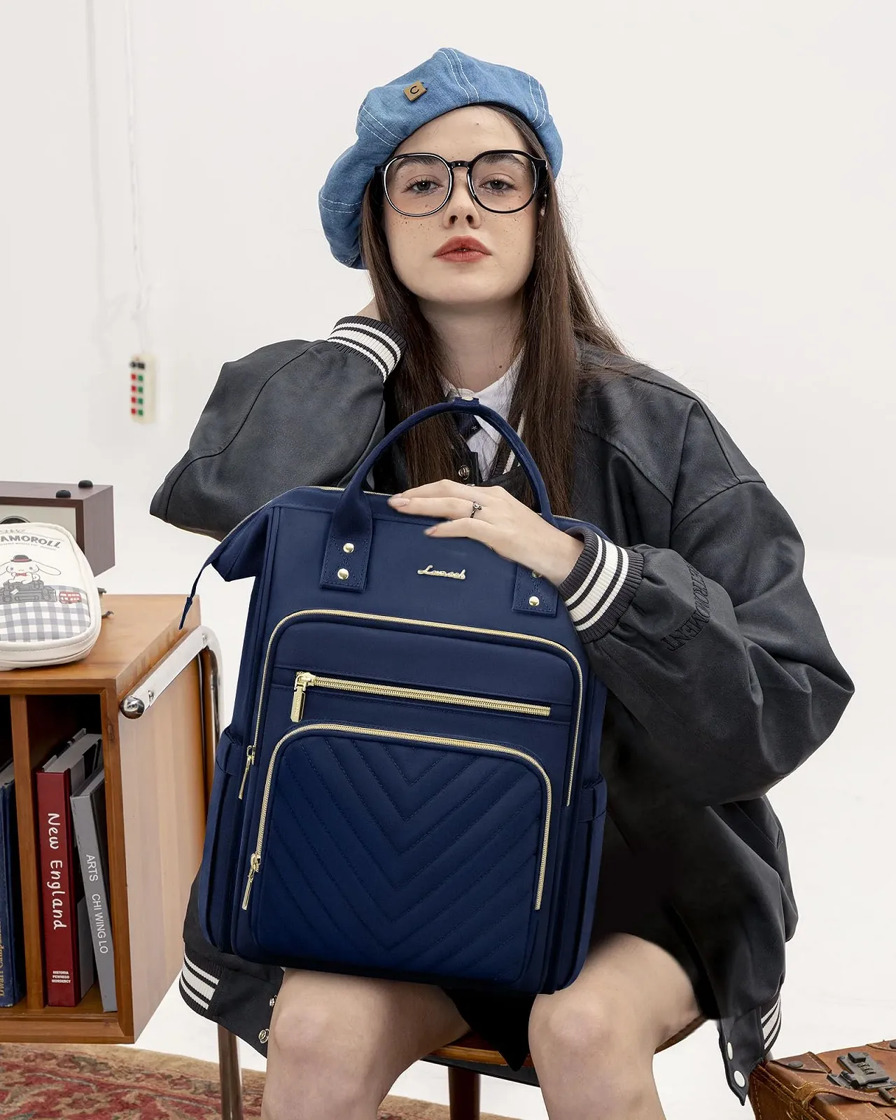 Рюкзак для ноутбука LOVEVOOK 15.6" USB Navy Blue, фото №2 Рюкзак для ноутбука LOVEVOOK 15.6" USB Navy Blue, фото №2