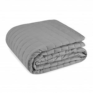 Покривало Басетті Art Pop Color стьобане бавовняне, двоспальне, сіре, 220 x 260 см - Фото 1