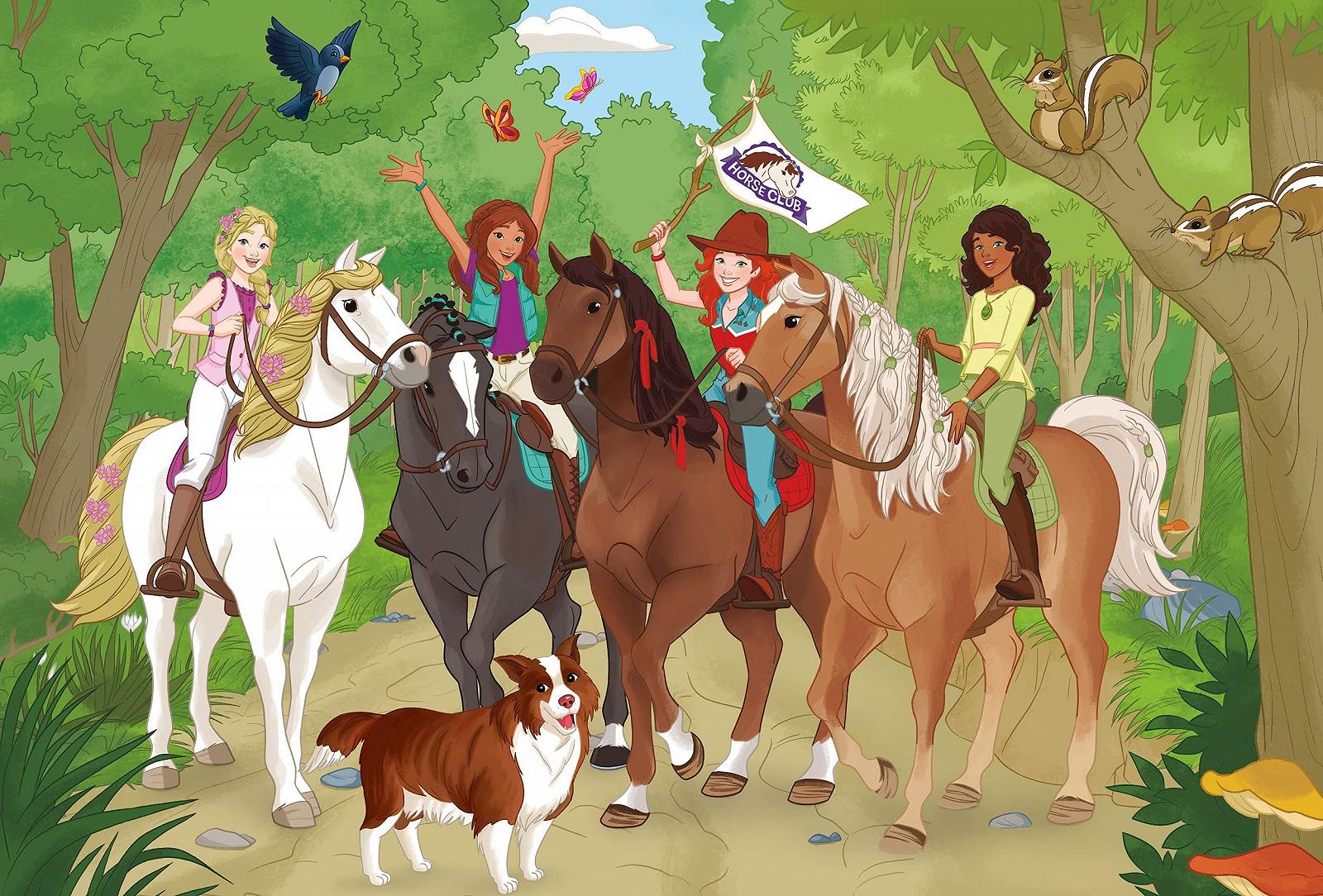 Набор пазлов Schmidt Spiele Schleich Horse Club Box 2 x 60 деталей 2 x 100 деталей для детей от 5 лет, фото №2