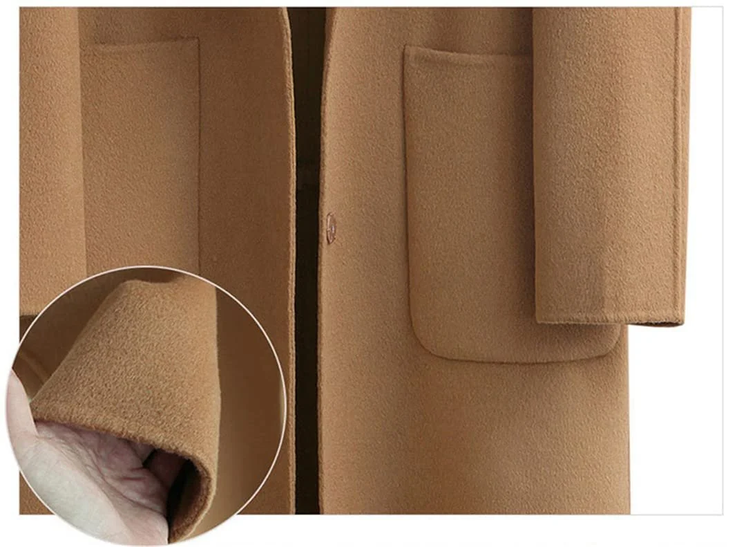 Пальто Шерстяное Женское Длинное, фото №2