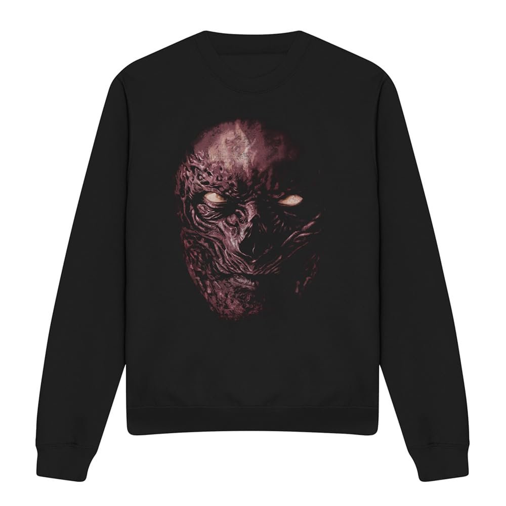 Толстовка Stranger Things Vecna Oversized Face Unisex, Чорний, фото №4