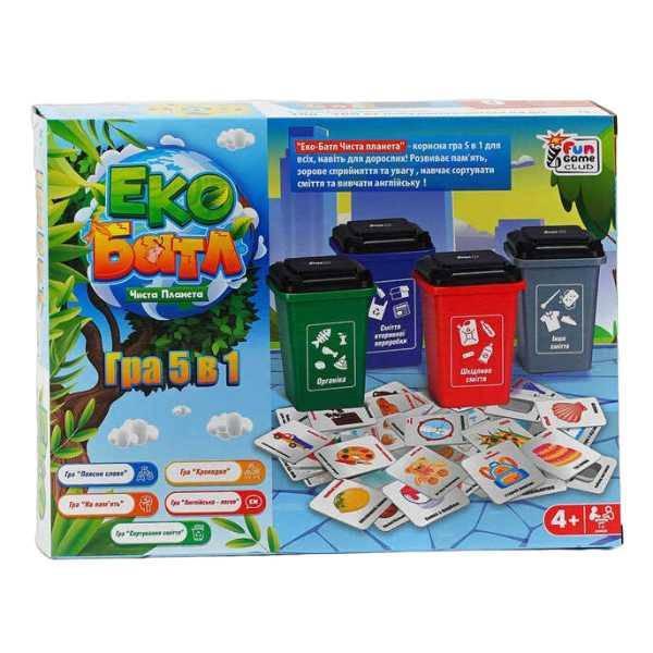Игра Эко батл Чистая планета 5 вариантов игры 4Fun Game Club, фото №1
