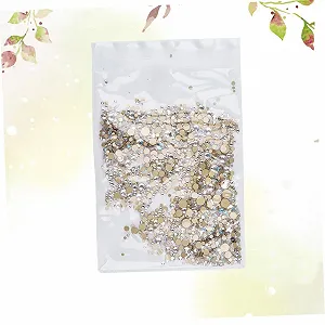 Стразы для ногтей 4320 шт., украшения для ногтей, стеклянные стразы, драгоценности для ногтей, 3D стразы для ногтей synthetic.ua - Фото 1