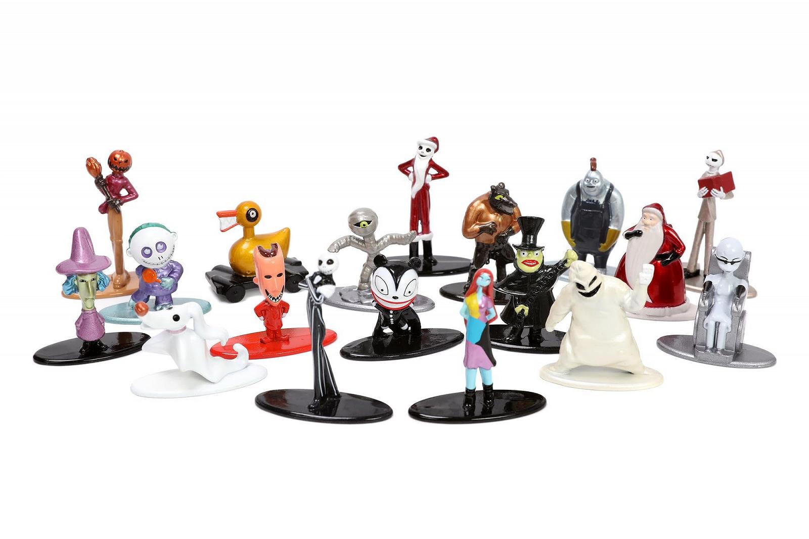 Набір фігурок Jada Toys Кошмар перед Різдвом Nano Multipack, 18 шт., фото №7