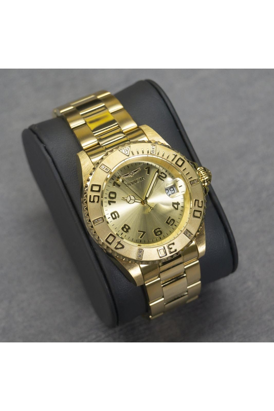 Часы Invicta Pro Diver женские 40 мм с 15 бриллиантами, фото №2